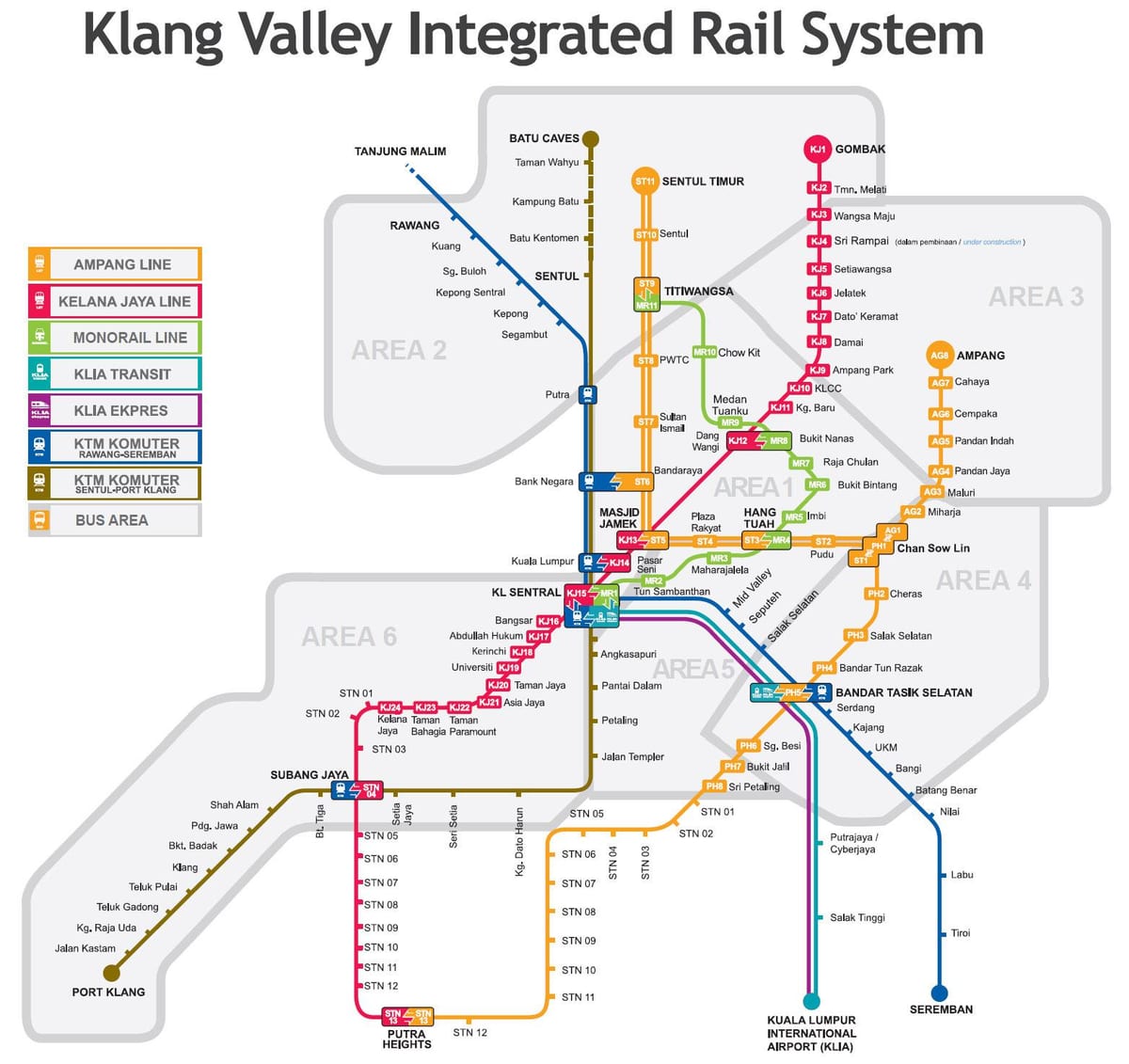 lrt mapa malásia 2016