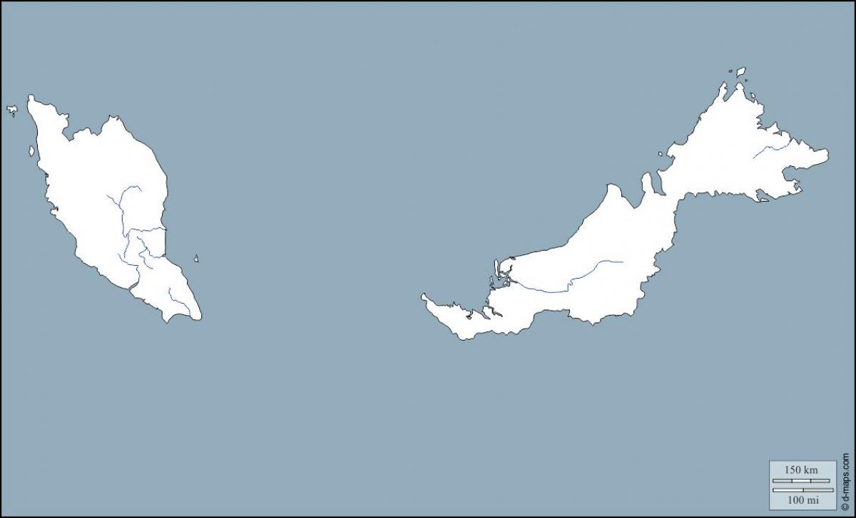 malásia mapa vetorial ai