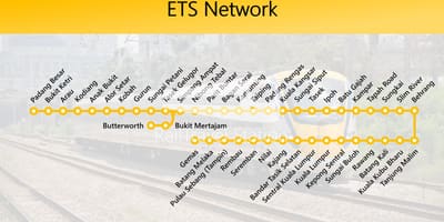 Mapa de ets mapa da malásia