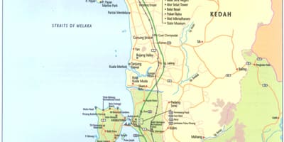 Malásia kedah mapa