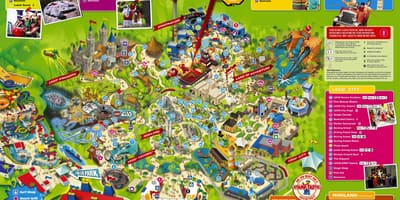 Mapa da legoland malásia