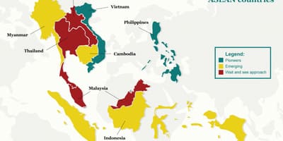 Mapa da malásia clima