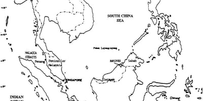 Mapa da malásia desenho do mapa