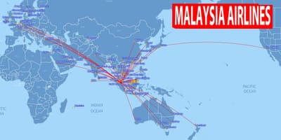 Mapa da malásia rota
