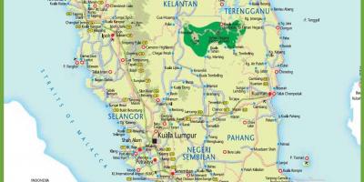 Mrt mapa na malásia